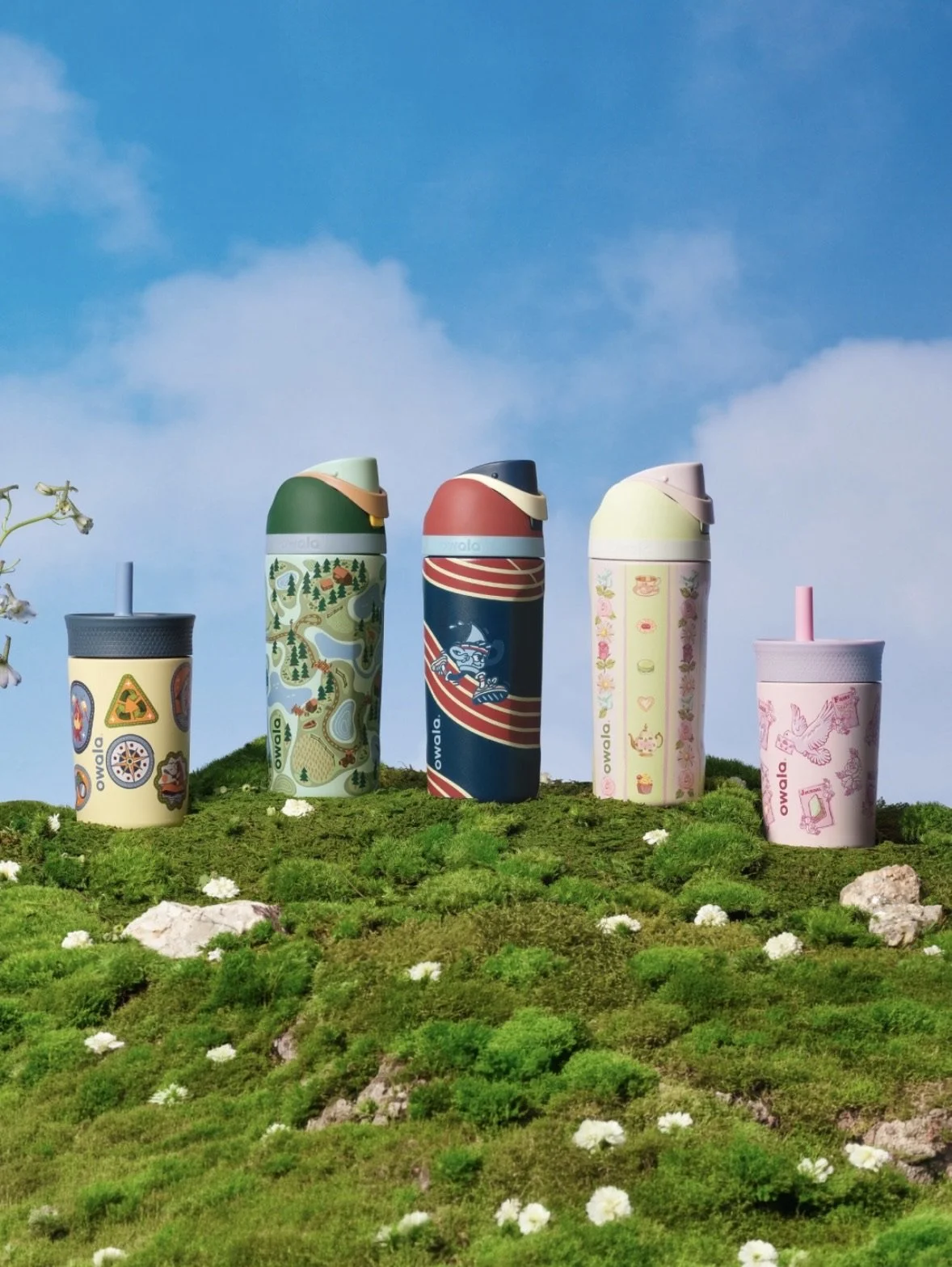 owala キッズ タンブラー 355ml 2個セット New Owala Kids Adventure Collection — EXTRA MAGIC MINUTES